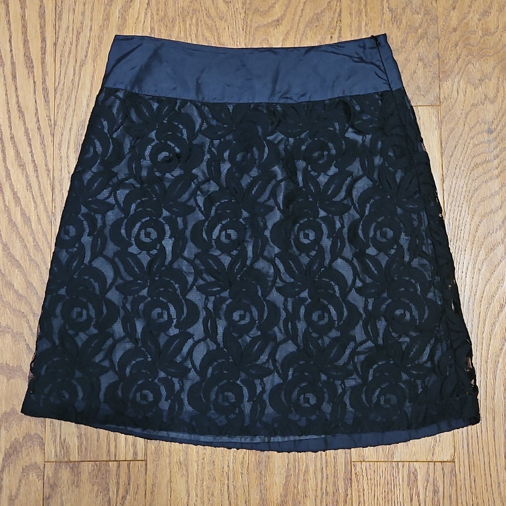 Moulinette Soeurs Anthropologie Lace Skirt Womens Sz 2
